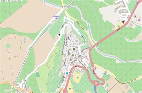 Óbidos Map Portugal Latitude & Longitude: Free Maps