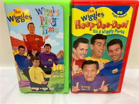 The Wiggles Hoop Dee Doo Its A Wiggly Party Vhs