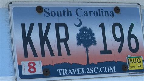 South Carolina DMV switches to pre-etched license plates in cost-saving ...