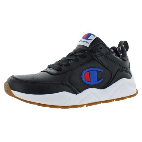 Champion Mens 93Eighteen Black Fashion Sneakers Shoes 11 Medium (D ...