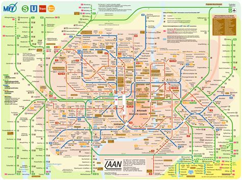 Munich Transport Map - MapSof.net