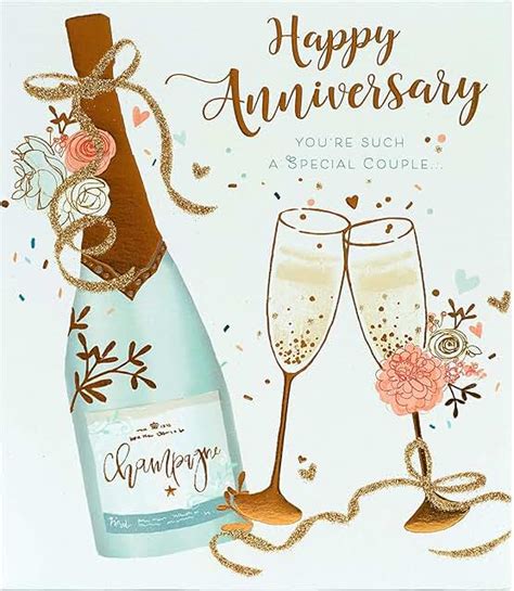 Anniversary Greeting Cards - Amazon.co.uk