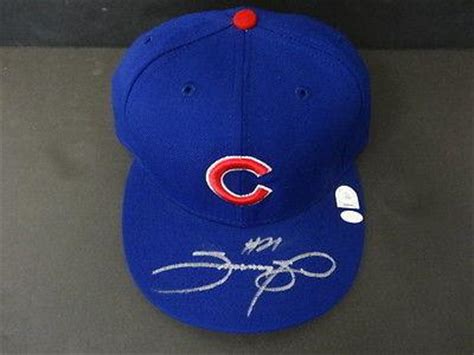 Sammy Sosa Autographed Hats