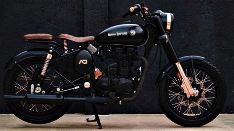 Modified Black-Copper Beauty | Royal Enfield Classic 350 - ModifiedX ...