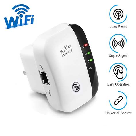 WiFi Range Extender Wireless N WiFi Repeater WiFi Extender Router ...