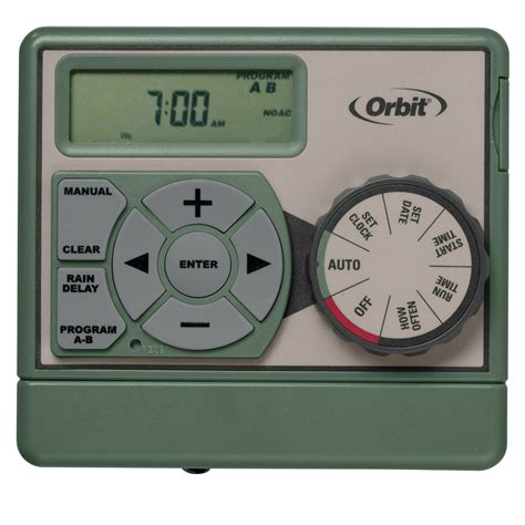 Orbit Sprinkler Timer - 6 Zone Station indoor Water Irrigation ...