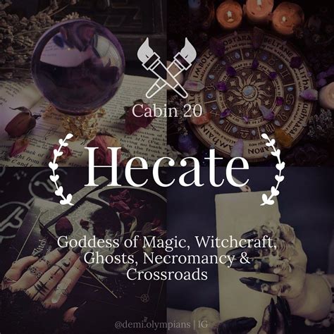 Hecate - Goddess of Magic, Witchcraft, Ghosts, Necromancy & Crossroads ...