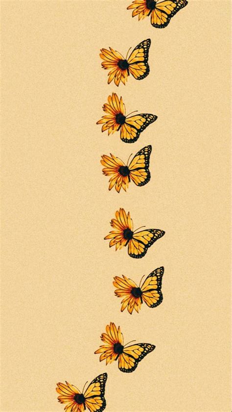 Download Butterflies And Sunflowers Wallpaper | Wallpapers.com