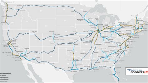 Amtrak's 2035 Map Has People Talking About The Future Of U.S. Train ...