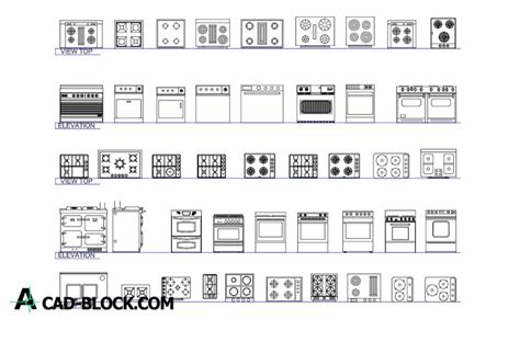 2d Kitchen Cad Blocks Free | Besto Blog