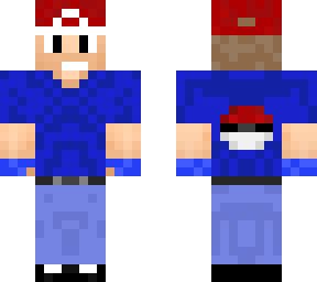 pokemon trainer pokemontrainer red | Minecraft Skins