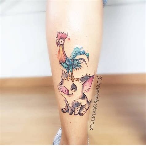 √ moana tattoo hei hei chicken 189316 - Pixtabestpictkksi