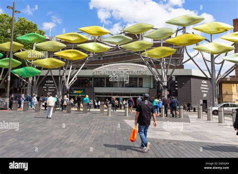 Stratford centre entrance, stratford, london, uk Stock Photo - Alamy