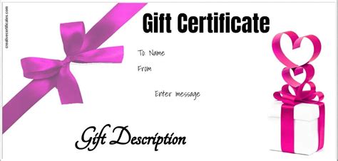 FREE Gift Certificate Template | 50+ Designs | Customize Online and ...