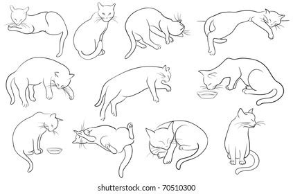 208,260 Cat Sketch Images, Stock Photos & Vectors | Shutterstock