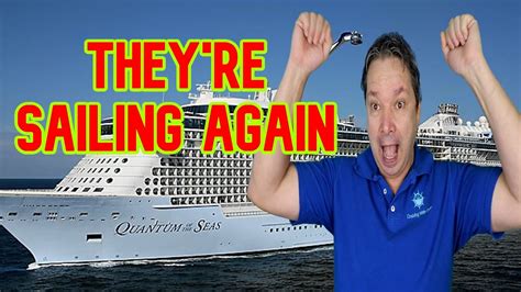 Royal Caribbean 's First Ship Sets Sail - Cruise Ship News - YouTube