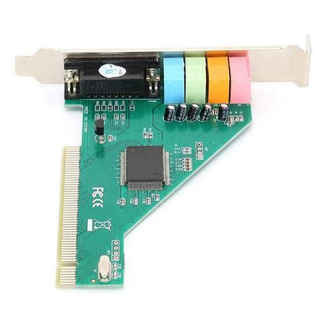 PCI Sound Card 4.1 Channel Computer Desktop -in Sound Card Internal ...