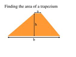 Visual proof of the area of a Trapezium | Teaching Resources