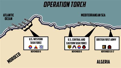 Operation Torch Map Order Of Battle by Fraztov on DeviantArt