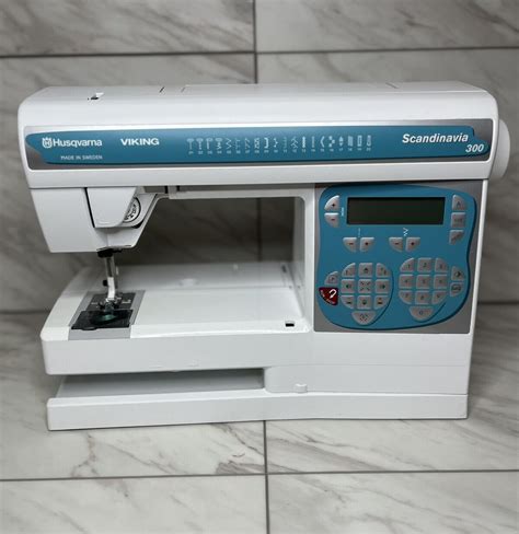 Husqvarna Viking Scandinavia 300 Sewing - Embroidery Machine W ...