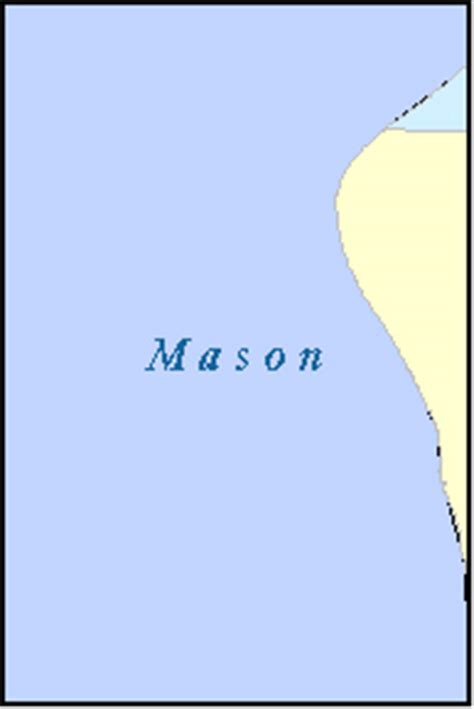 MASON County, Michigan Digital ZIP Code Map