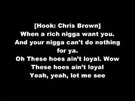 Chris Brown - Loyal Lyrics (HD) - YouTube