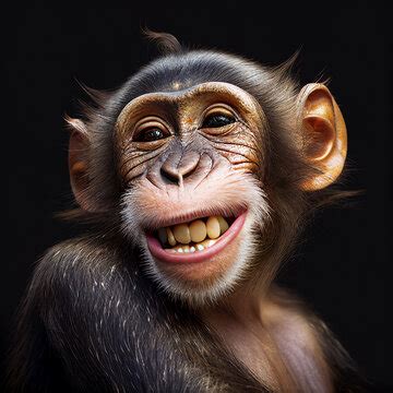 Smiling Monkey Faces