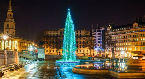 The Trafalgar Square Christmas tree has arrived: here’s the exact light ...