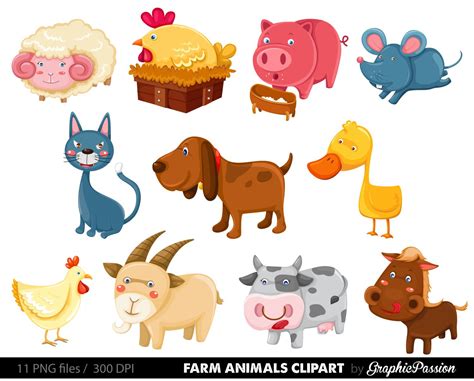 Farm Animals Clipart Images