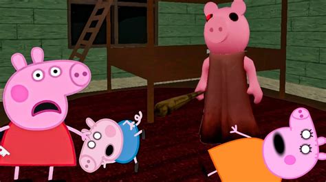 A PEPPA PIG HORROR STORY (PEPPA vs PIGGY) | Scary Piggy.exe videos ...