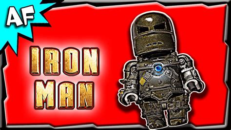 Custom Lego Iron Man MARK 1 Minifigure Review - YouTube