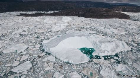 Data sheds light on speed of Greenland's glaciers - BBC News