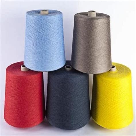 Colored Polyester Yarn for Knitting and Textile Industrial Use at Rs ...