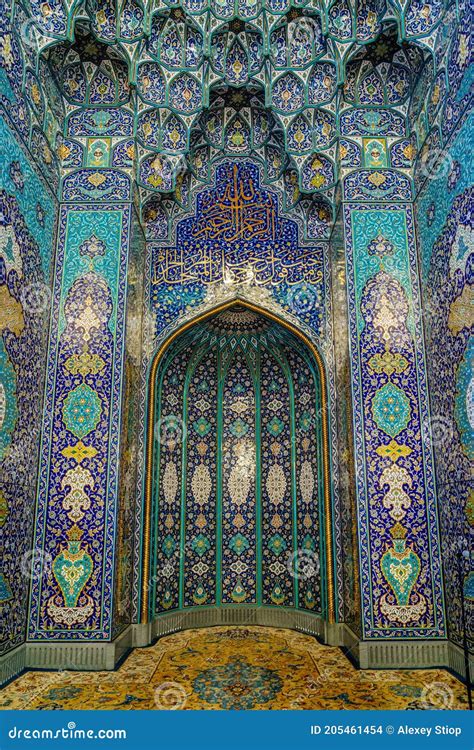 Mihrab Of Sultan Hassan Mosque, Cairo, Egypt Editorial Photo ...