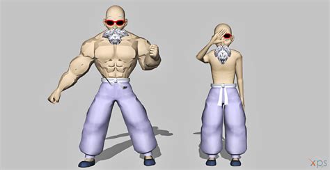 {XPS} Master Roshi 'Max Power' by MyllaDinX on DeviantArt