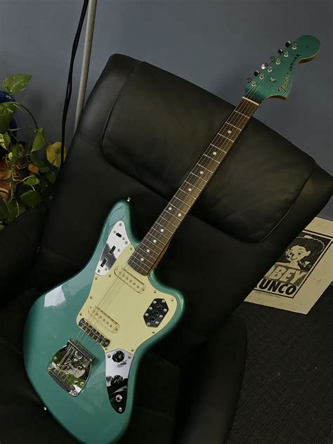 CIJ Ocean Turquoise Metallic Fender Jaguar Cool Guitar, Guitar Amp ...