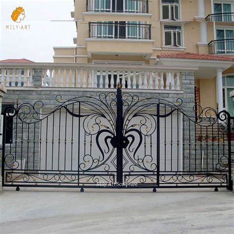 Modern Beautiful Wrought Iron Door Fancy Gate Designs Simple Buy ...