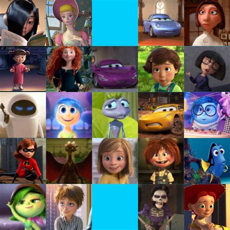 Tournament 5 Round 3 The Best Pixar Female | Pixar Amino