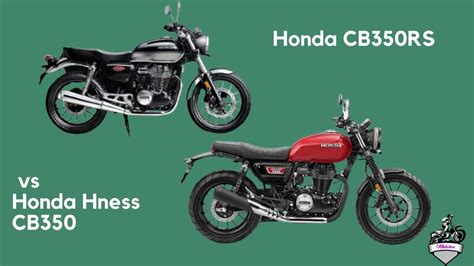 Honda CB350RS vs Honda Hness CB350 Comparison - Allbikehere