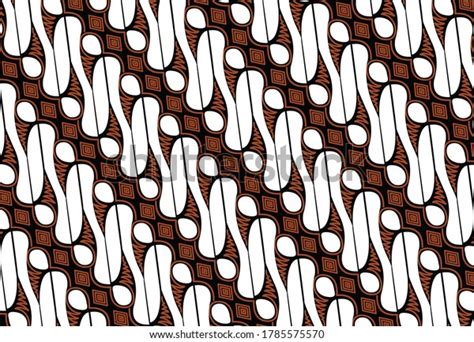 Batik Parang One Oldest Batik Motifs Stock Vector (Royalty Free ...