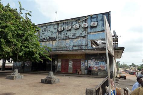 Once-famous RELDA theater in Monrovia. | Monrovia, Liberia, Travel