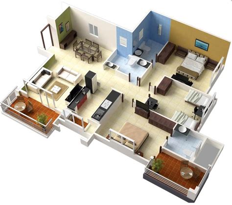 single floor 3 bedroom house plans | Interior Design IdeasInterior ...