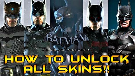 Introducir 44+ imagen batman arkham origins all skins - Abzlocal.mx