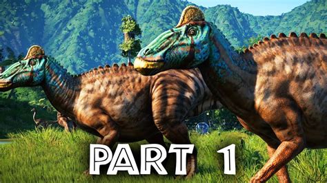 Jurassic World Evolution Gameplay Walkthrough Part 1 (Full Game) - YouTube