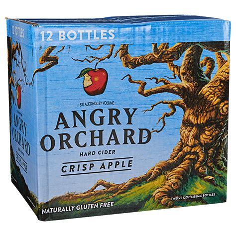 Angry Orchard Crisp Cider 12pk 12 oz Btls - Applejack