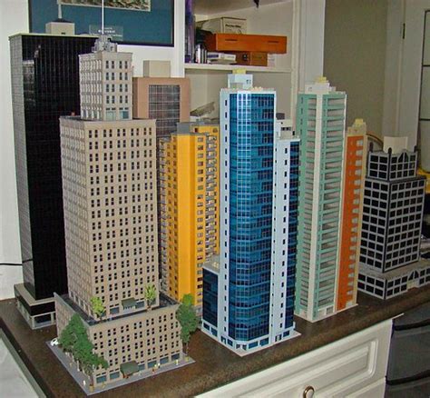 N scale skyscrapers | Some more of my buildings. I can only … | Flickr