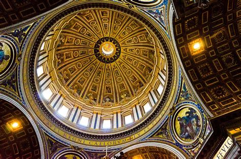 St Peter's Basilica Dome Photograph by Jon Berghoff