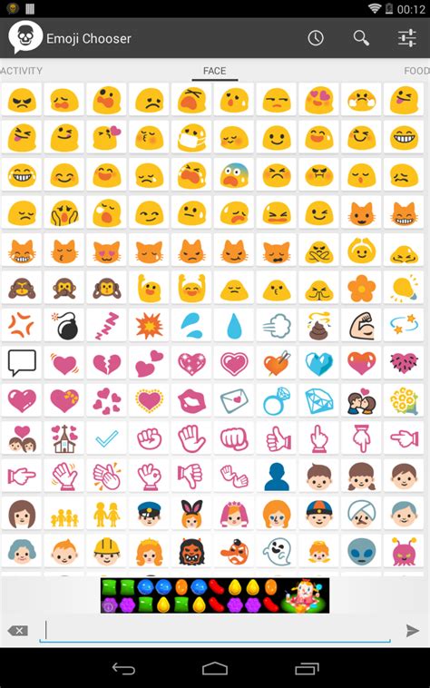 Unicode Emoji Chooser(Emoticon Input): Amazon.fr: Appstore pour Android