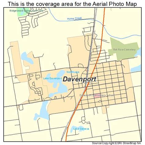 Aerial Photography Map of Davenport, FL Florida