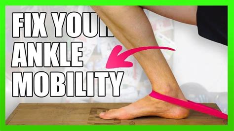 Banded Ankle Dorsiflexion: INSTANTLY Improve Your Ankle Mobility Ankle ...